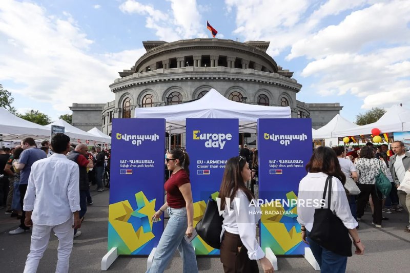 Опрос 2026 года: 56% граждан Армении доверяют ЕС больше других международных игроков