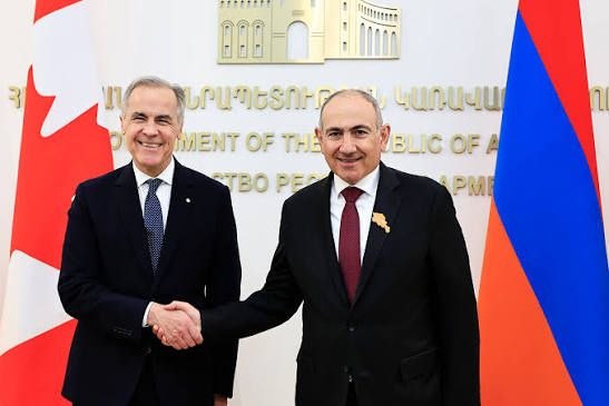 Премьер Канады Марк Карни поздравил Пашиняна с победой на выборах в Армении