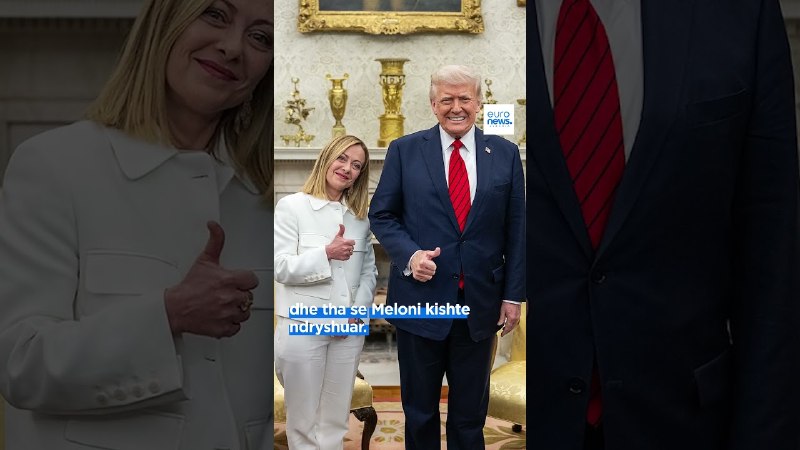 Трамп заявил, что Мелони «умоляла» сфотографироваться: скандал в отношениях США и Италии