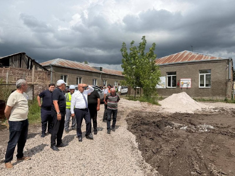 Строительство школы в Ширакской области, Армения, программа «300 школ, 500 детсадов»