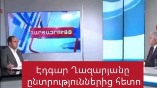 Эдгар Казарян представил предвыборную программу в Армении