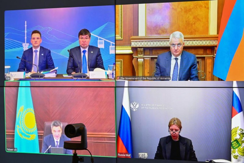 Мгер Григорян принял участие в заседании Совета Евразийского банка развития