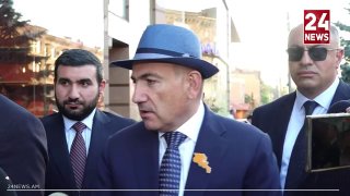Пашинян не ожидал ухода Алена Симоняна с поста спикера парламента Армении